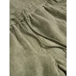 White Stuff Belle Linen Wide Leg Trouser